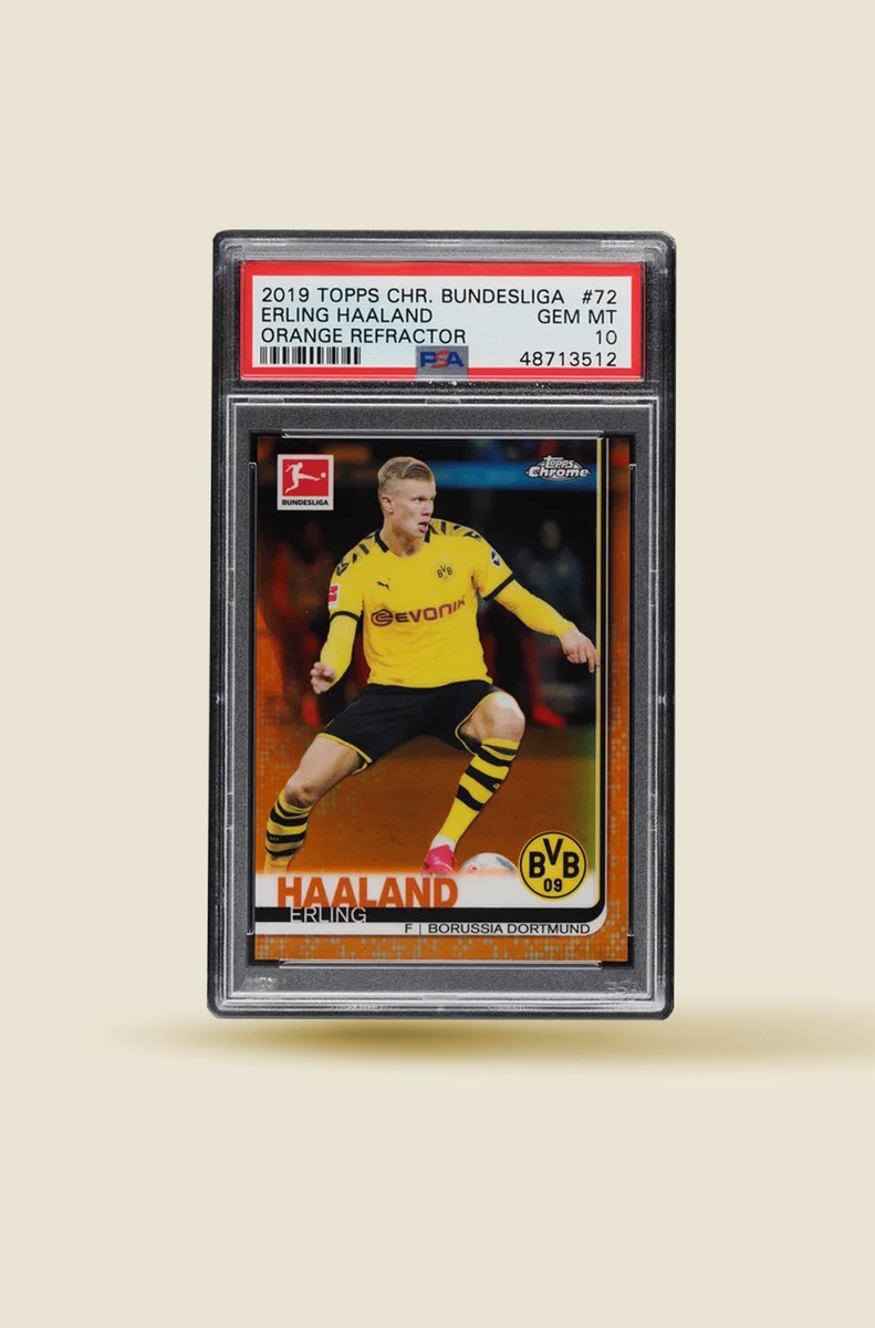2019 Topps Chr. Bundesliga Erling Haaland