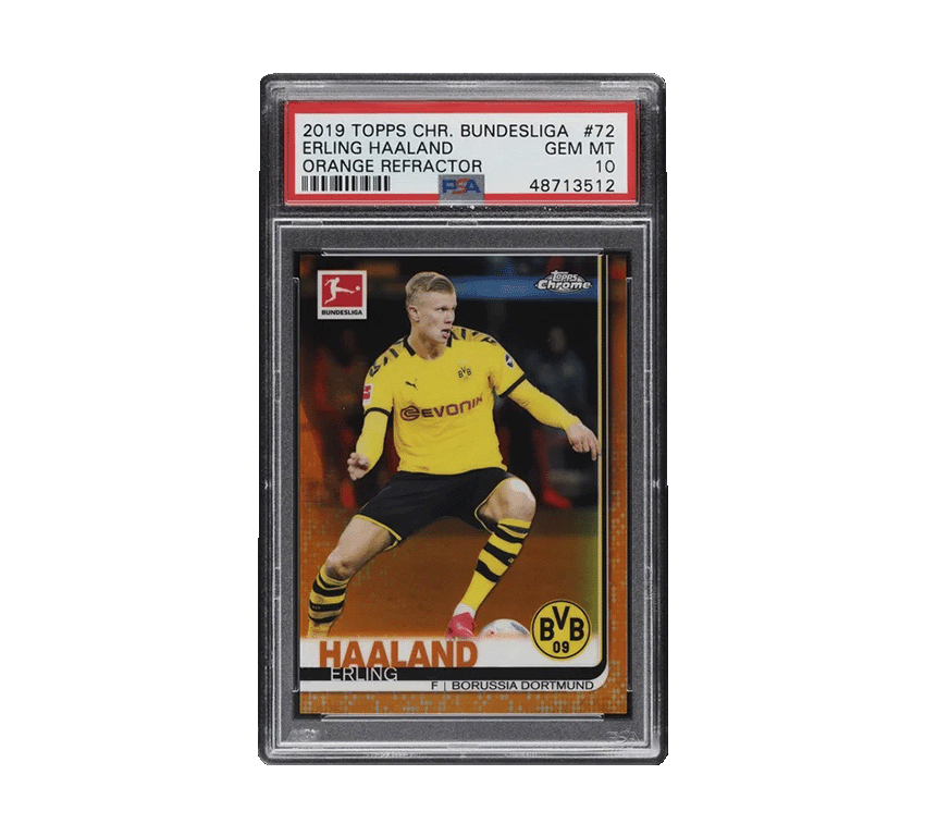 Topps Chr. Bundesliga Erling Haaland #72 Image