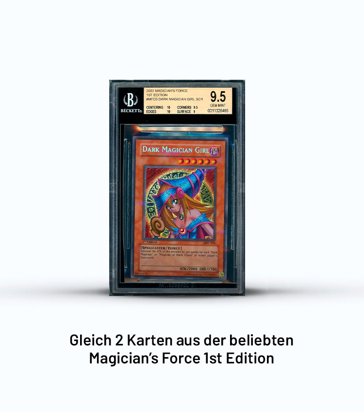 Dark Magician Girl MFC0 1st Ed. Collection: Eine zeitlose