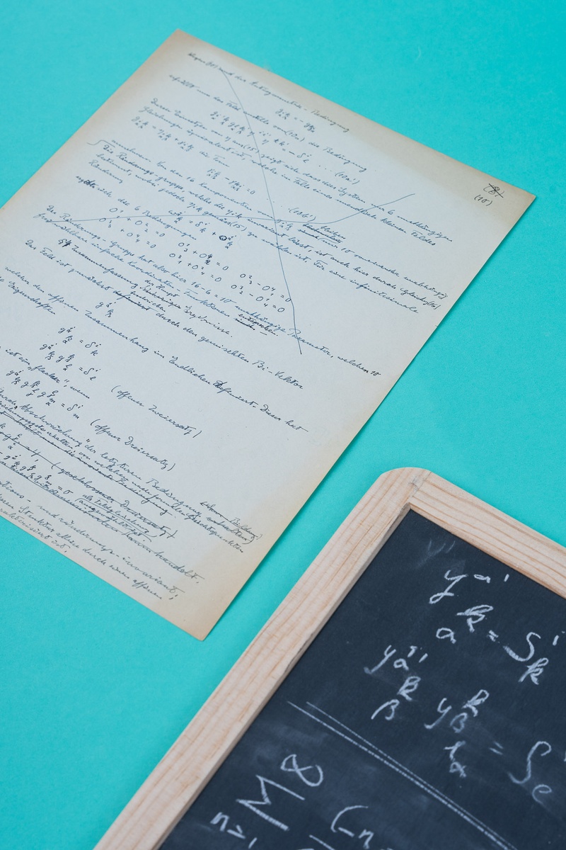 Albert Einstein Handwritten Manuscript '43