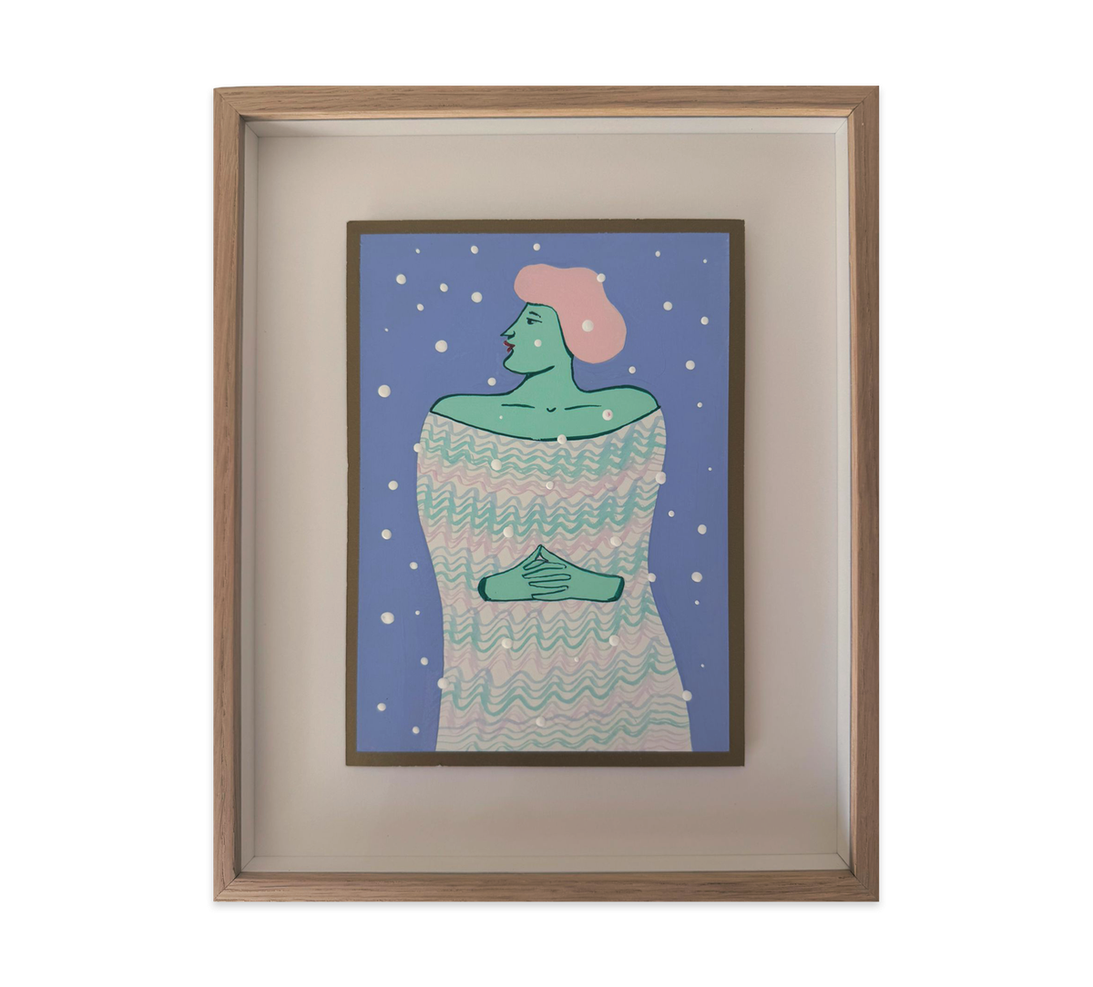 Nicolas Party Untitled Woman in Green 2020