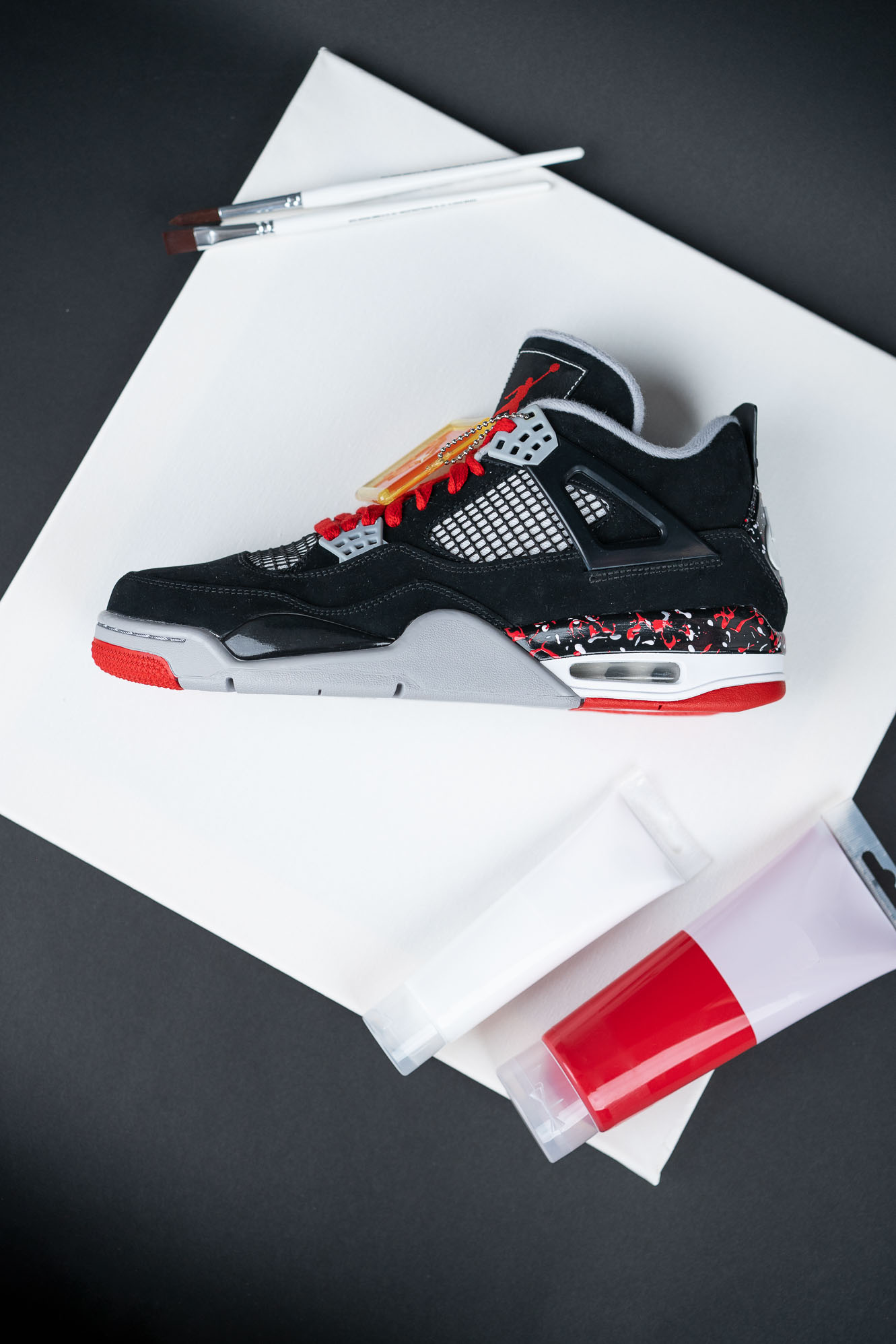 Nike Air Jordan 4 OVO Drake 'Splatter'
