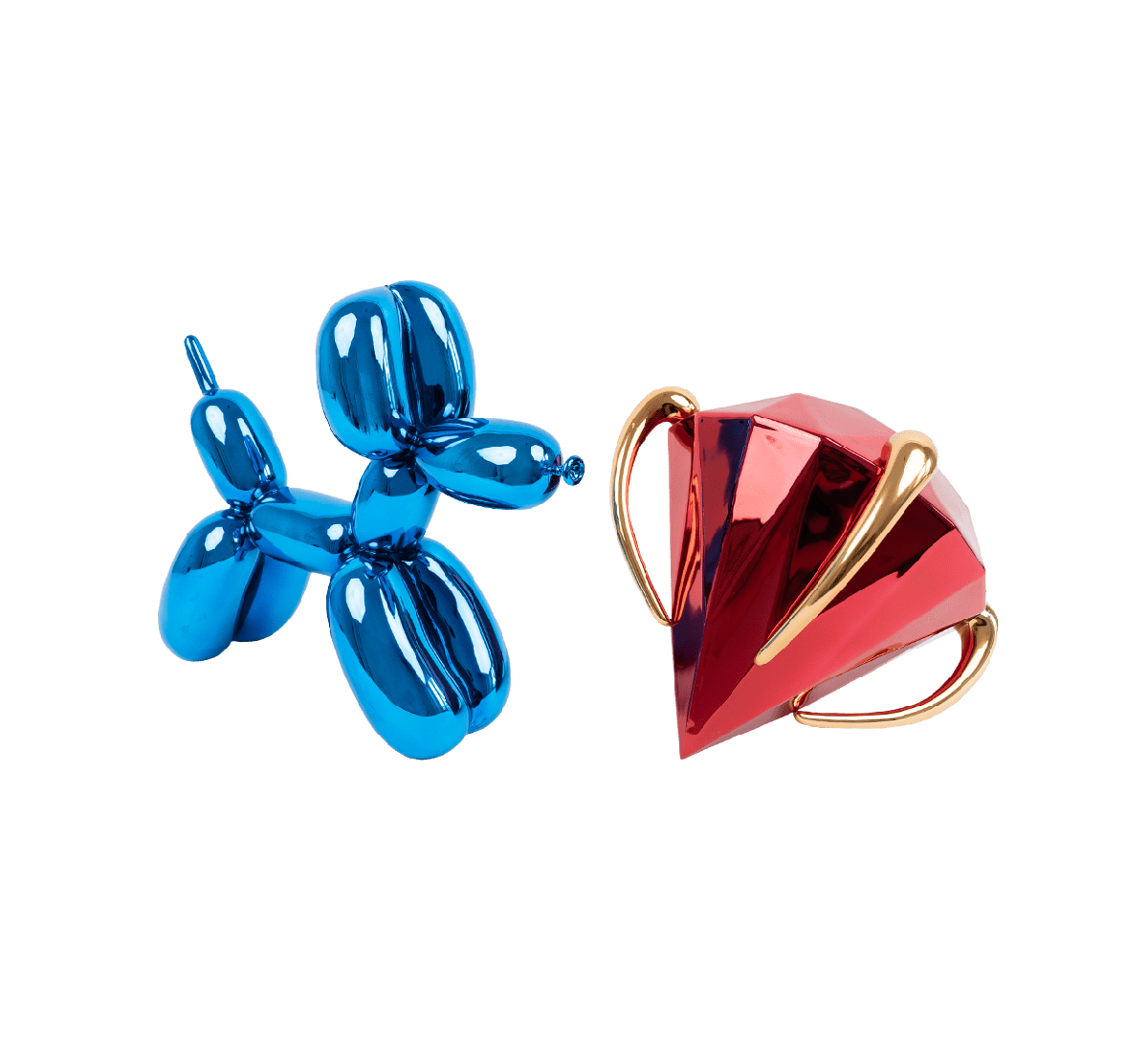 Signiertes Jeff Koons Dog & Diamond Set Image