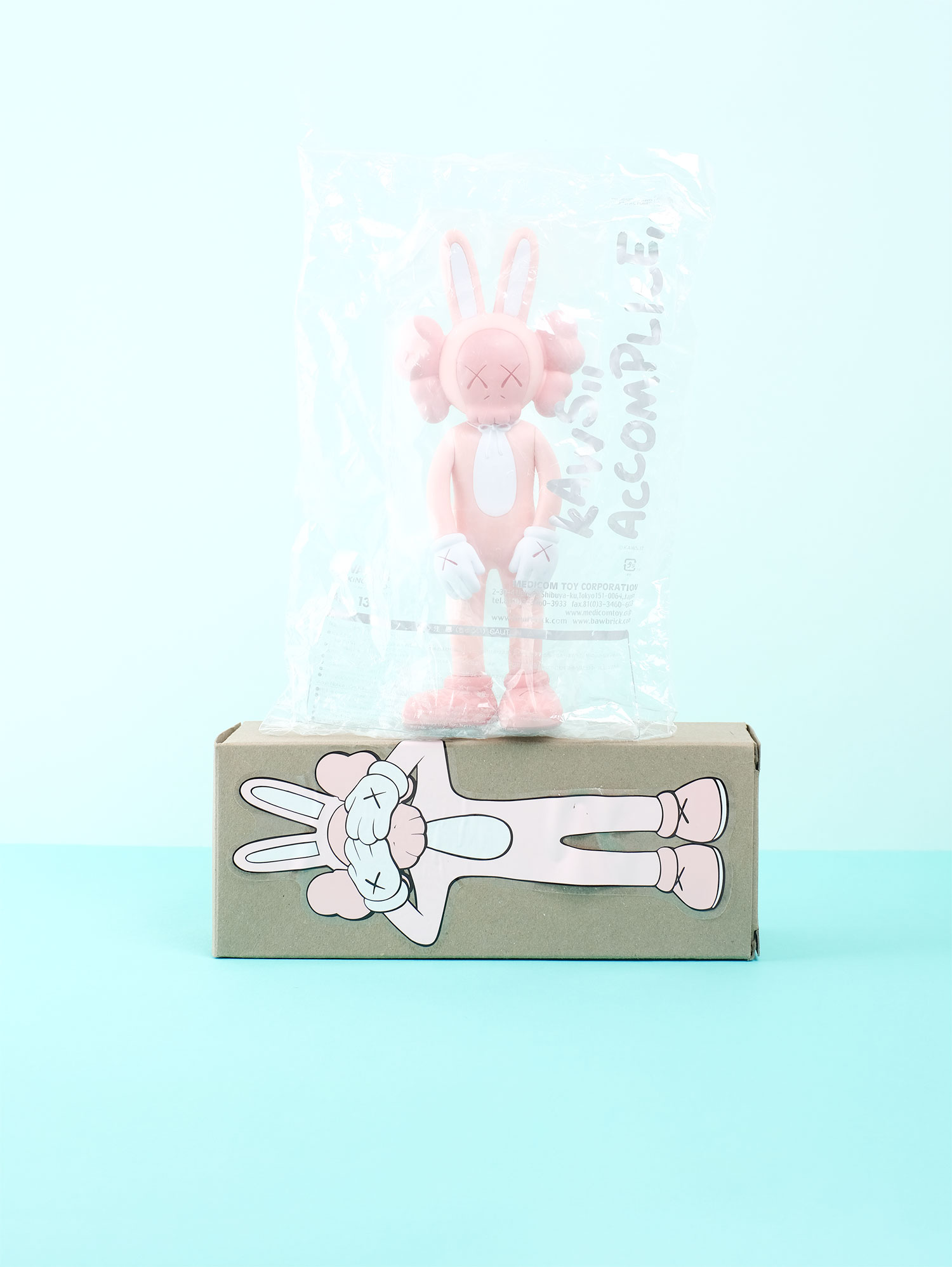 KAWS Accomplice (Pink)