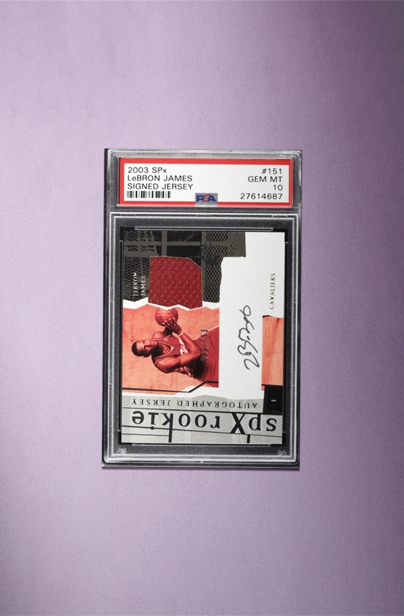 2003 SPX LeBRON James Rookie #151 (PSA 10)