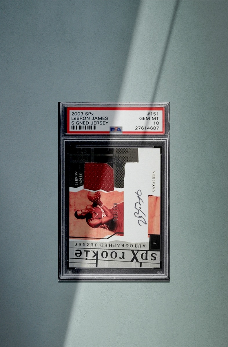 2003 SPX LeBRON James Rookie #151 (PSA 10)