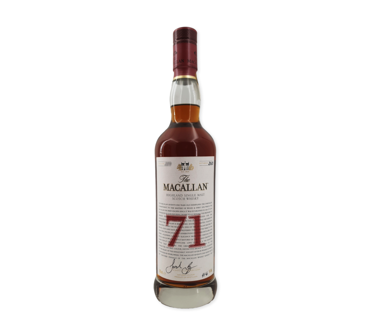 The Macallan - 71 Year Old Red Collection: A Timeless
