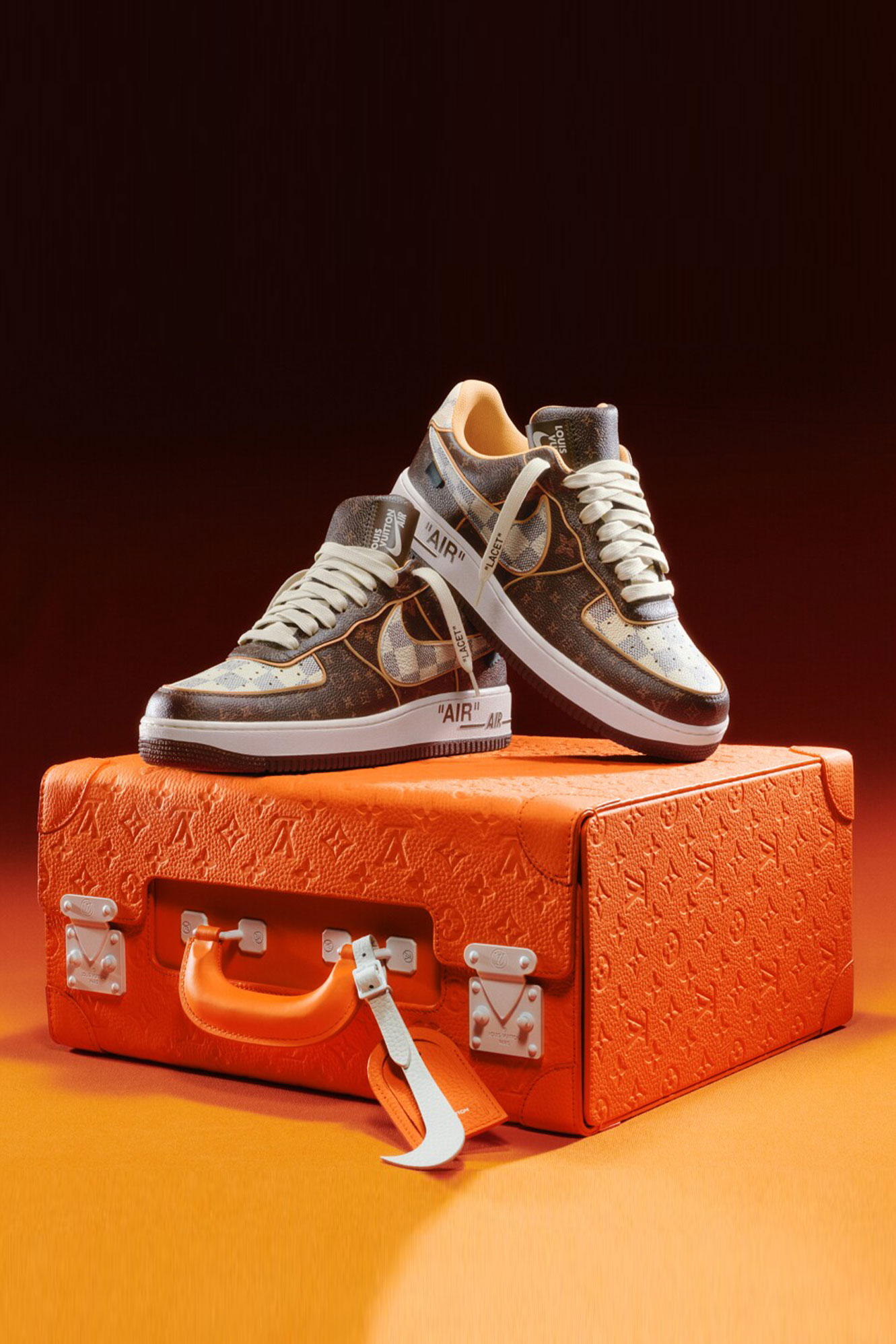 Nike x Louis Vuitton “Air Force 1” & Pilot Case