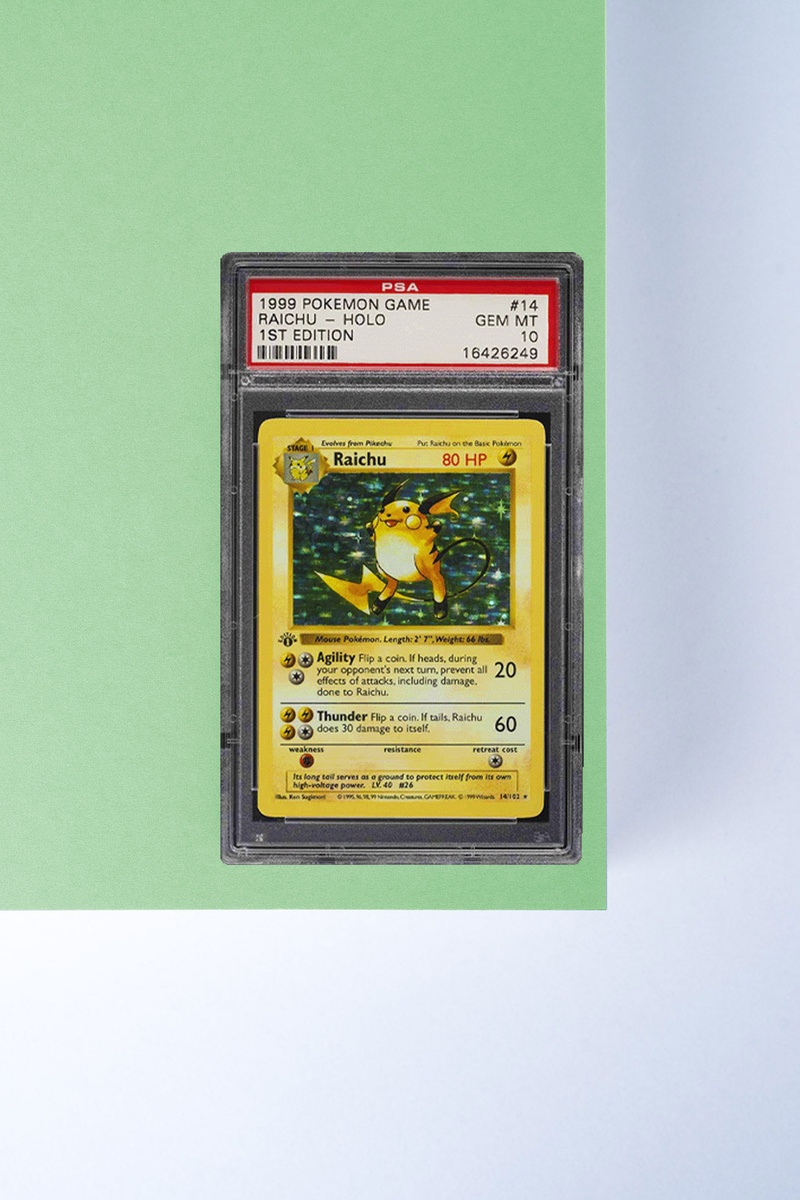 Pokemon 1st Edition Raichu