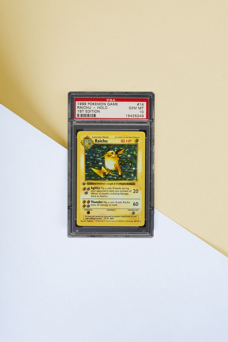 Pokemon 1st Edition Raichu