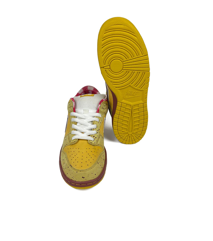 nike dunk low yellow lobster