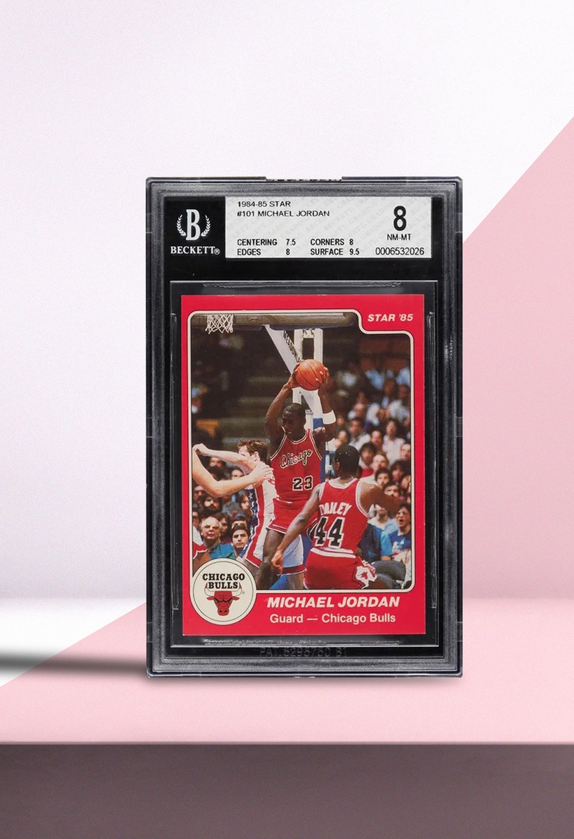 1984-85 Star Basketball Michael Jordan