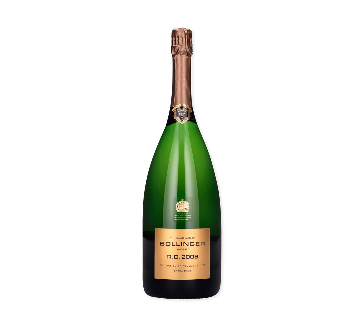 Champagne。 Bollinger R.D. Extra Brut 2008 (40 x 1.5l): A Timeless