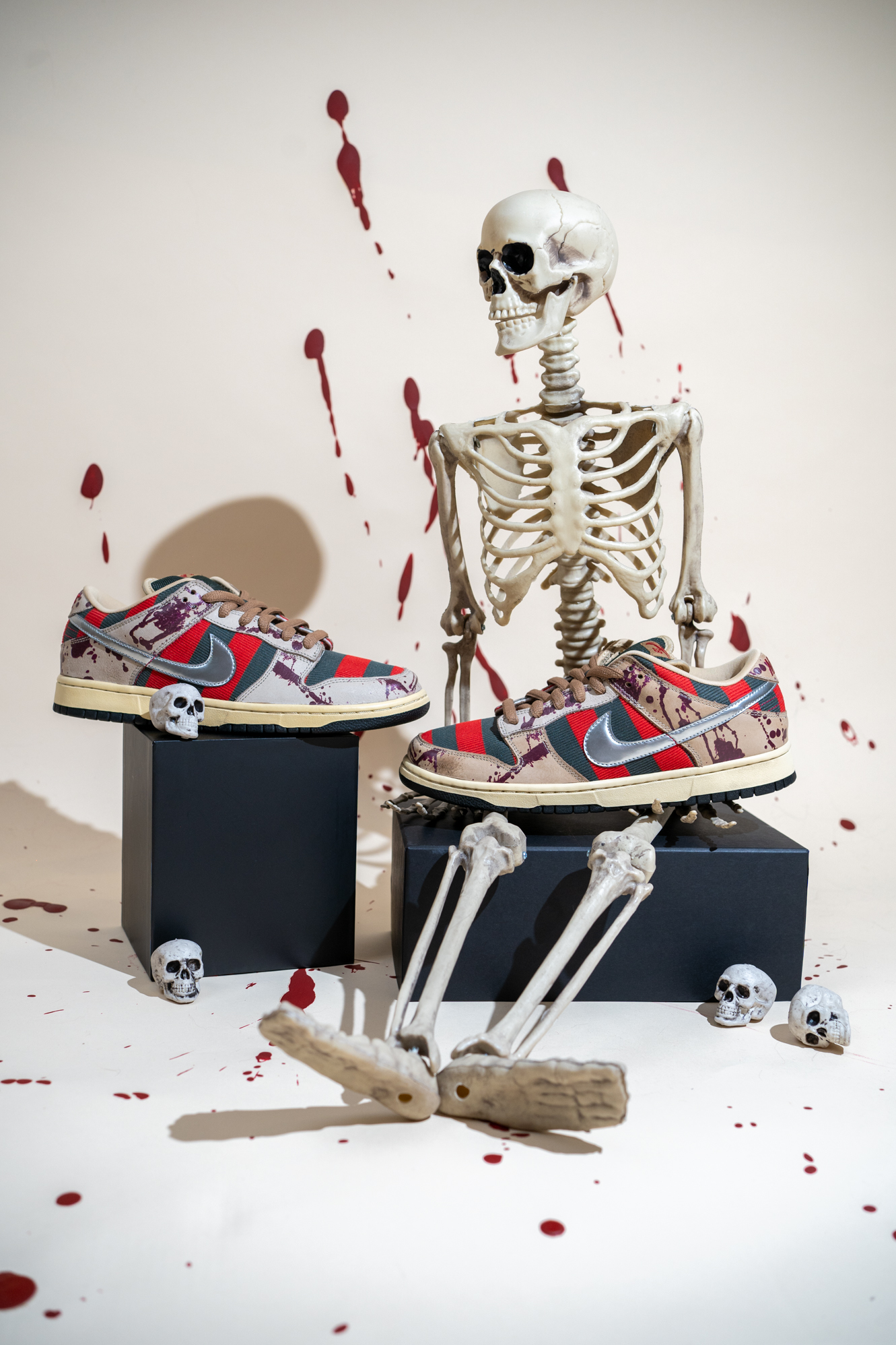 Nike SB Dunk Low 'Freddy Krueger' Sample