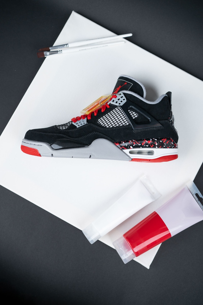 Air Jordan 4 OVO Drake 'Splatter'