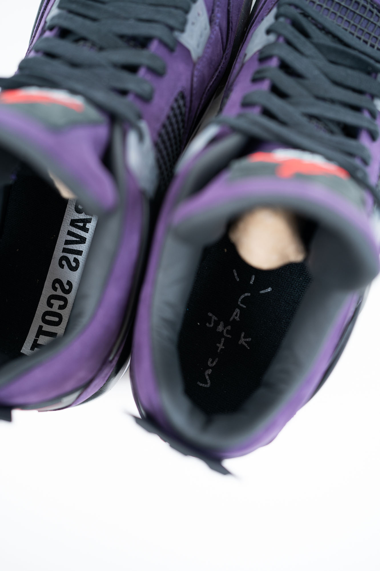 travis scott jordan 4 purple replica