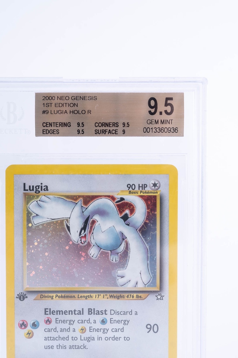 first edition lugia card 1st Edition Lugia Neo Genesis Holo HP / DAMAGED — ThePokeNest