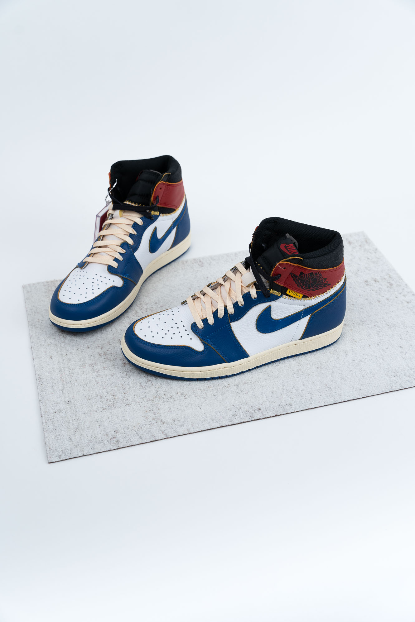 Nike AJ1 High Union L.A. 'Blue Toe'