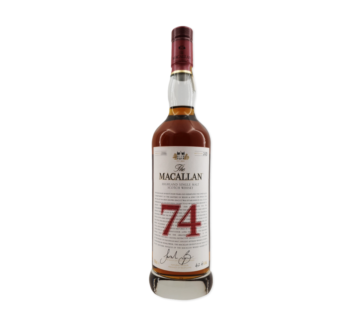 MACALLAN Red Collection 空瓶 MACALLAN Red Collection 空瓶 -MAC-2020-Red-Collection-40YO-