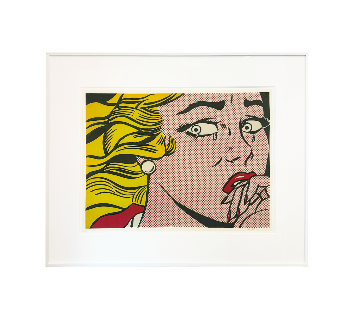 Roy Lichtenstein - Crying Girl (1963): A Timeless Investment