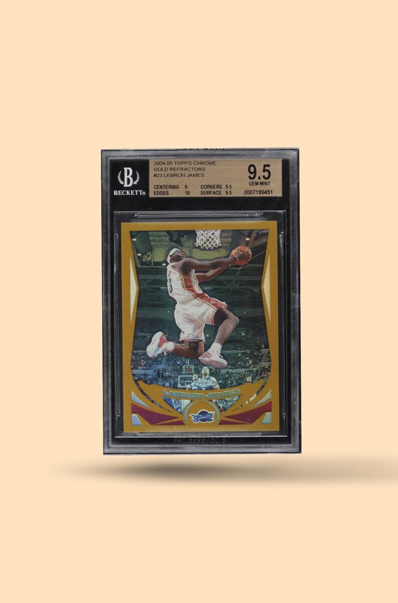 2004 Topps Chrome LeBron James #23