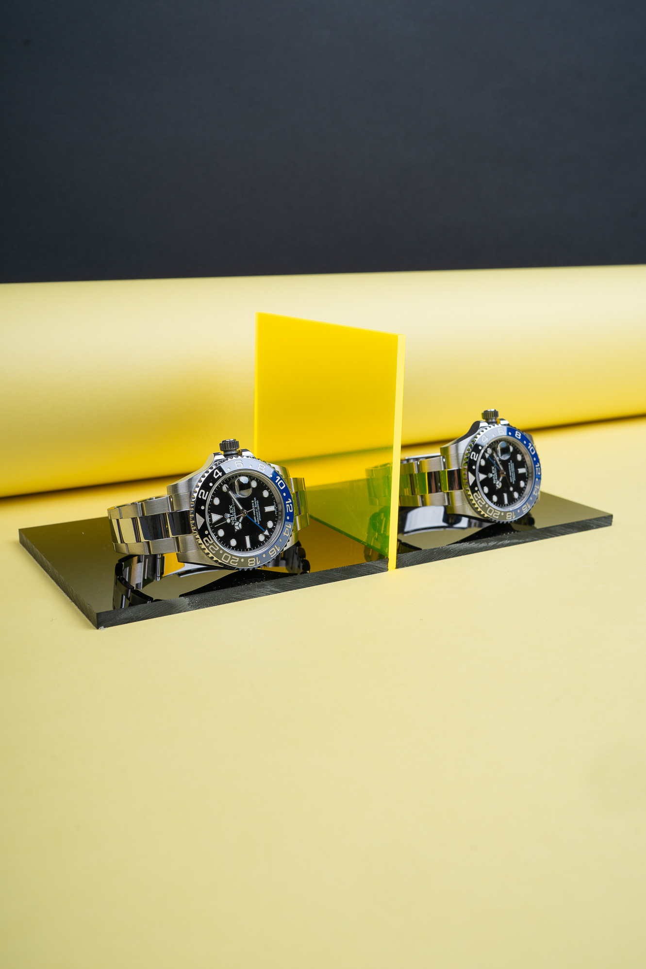2 ikonische Rolex GMT Master II "Batman"