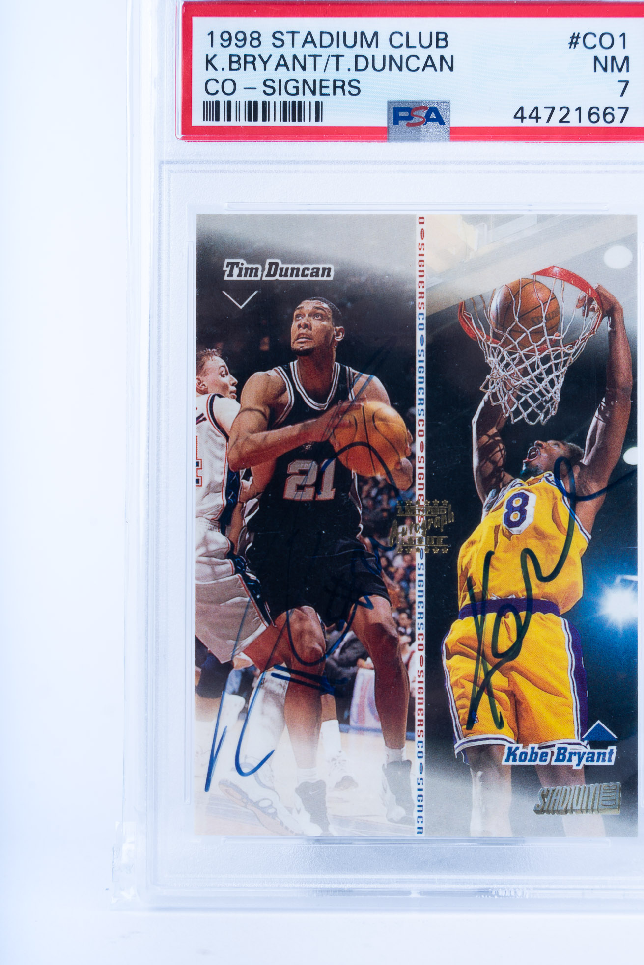 Stadium Club Bryant & Duncan - signed: A Timeless
