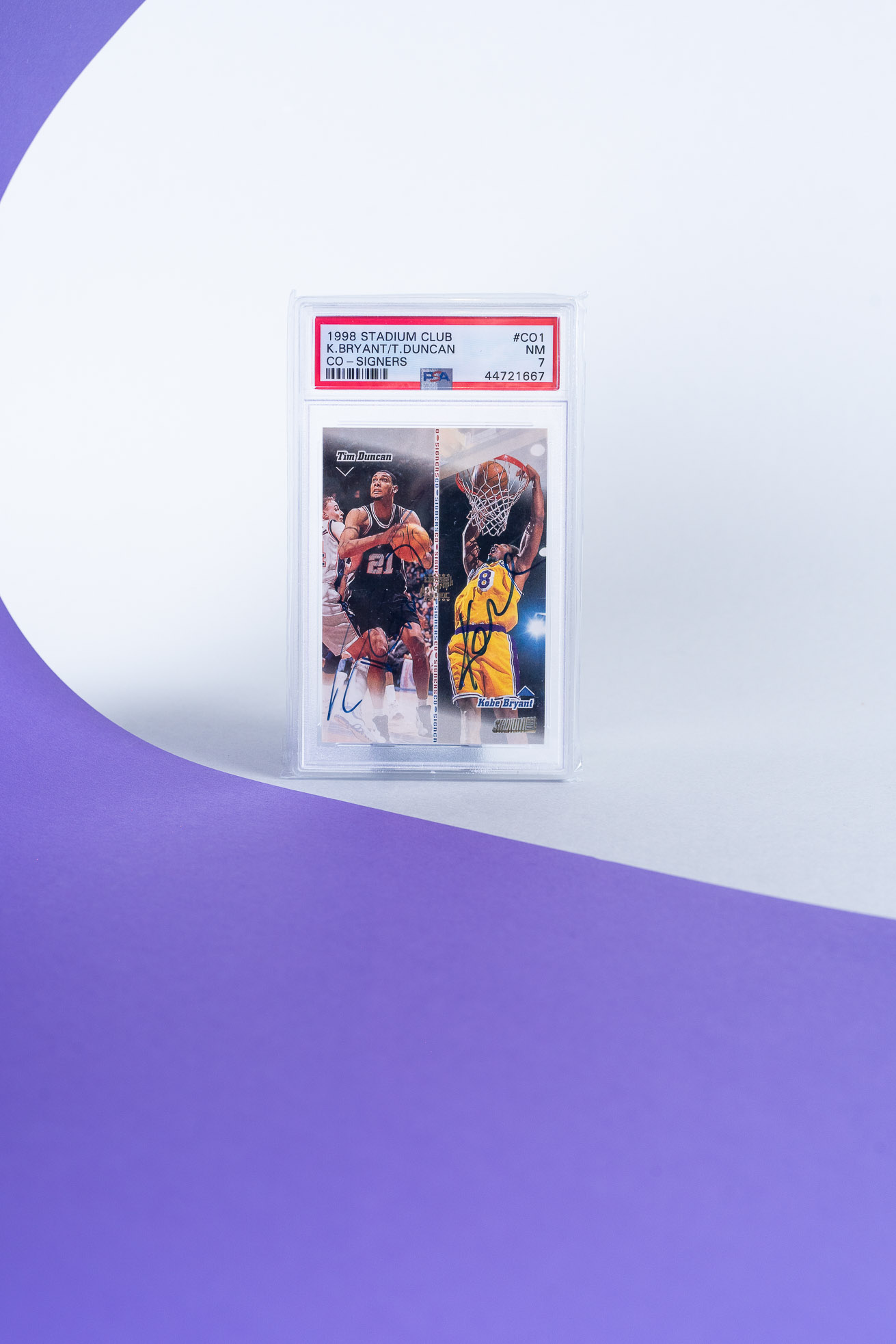 Stadium Club Bryant & Duncan - signed