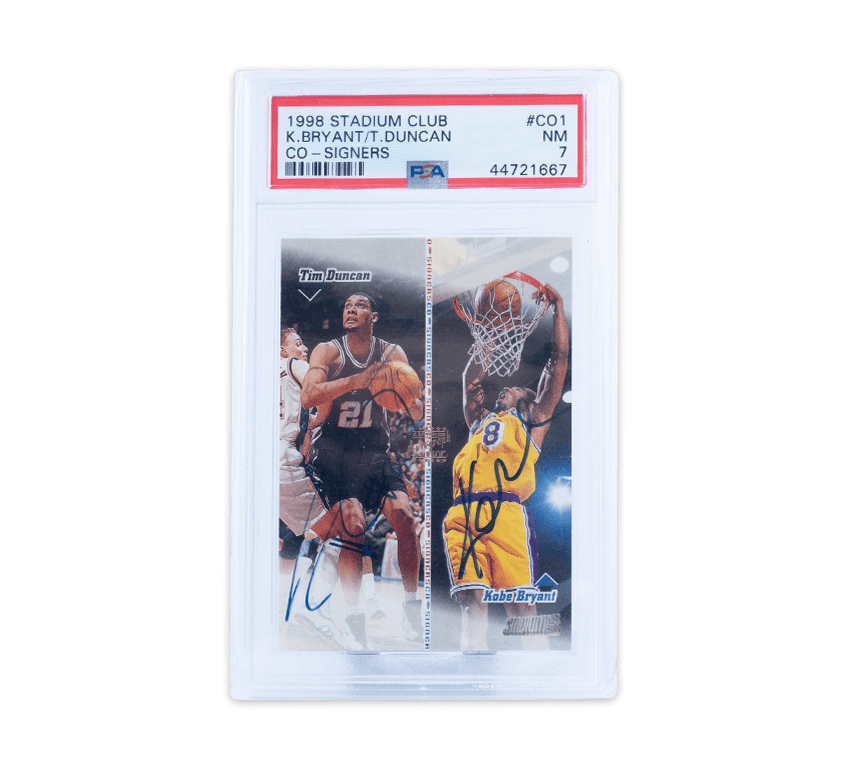 Stadium Club Bryant & Duncan - signed: A Timeless