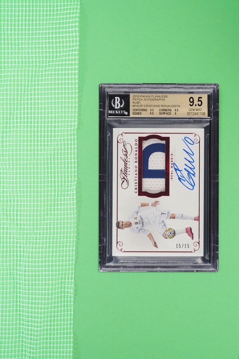Panini Flawless Cristiano Ronaldo Patch Au
