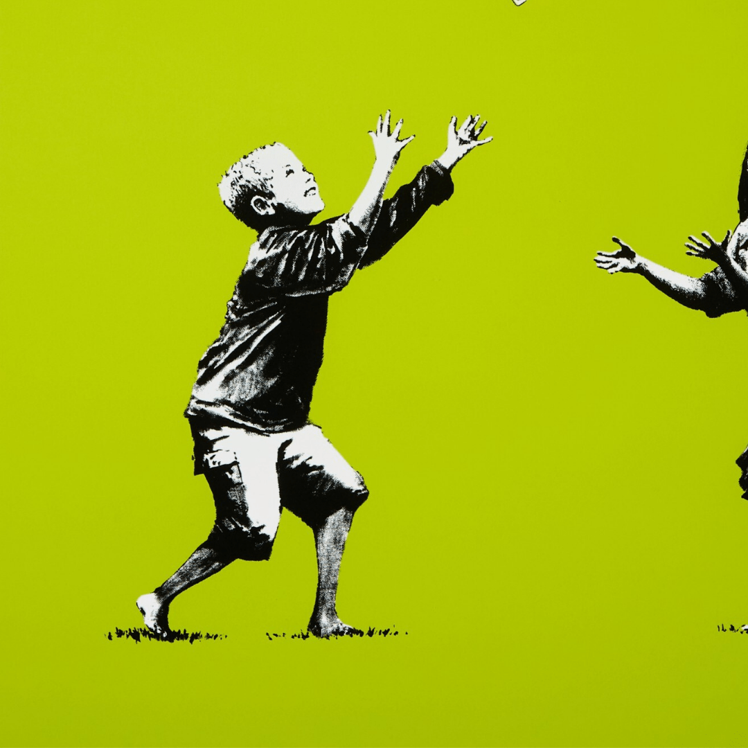 Banksy No Ball Games - signiert