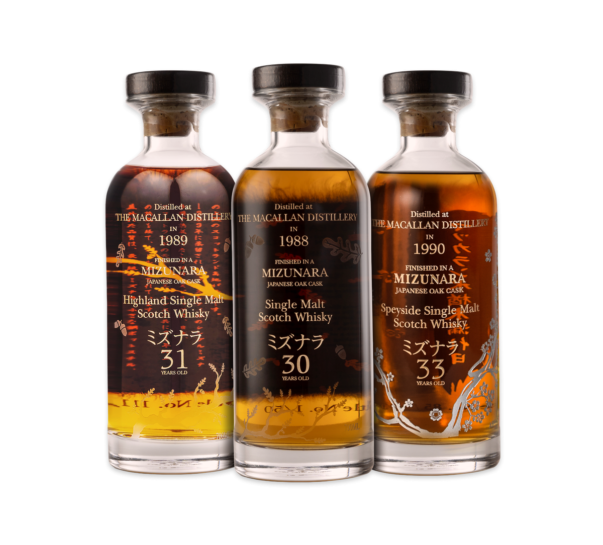 Macallan Mizunara Single Cask Trilogy: A Timeless Investment