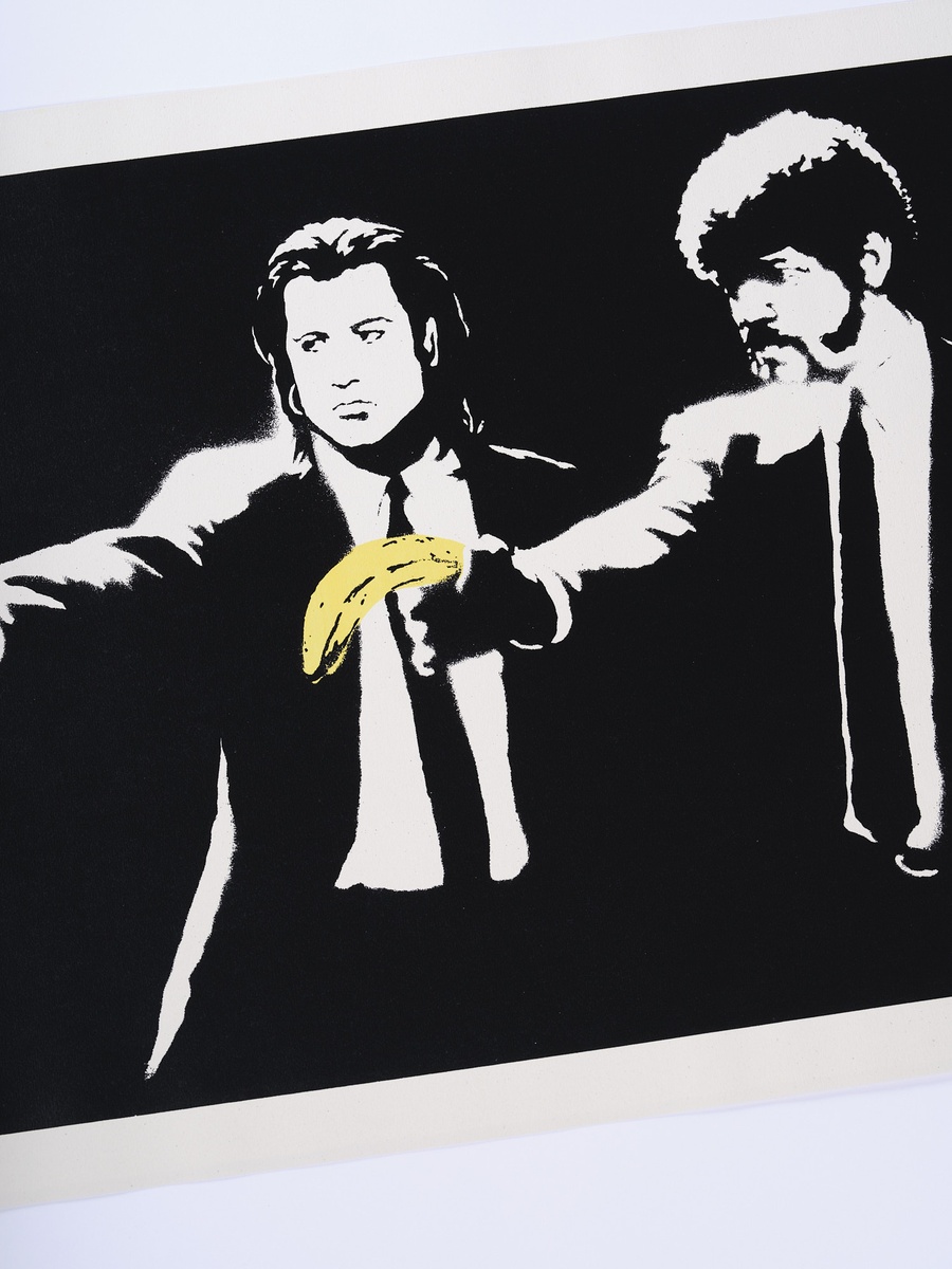 Banksy - Pulp Fiction: A Timeless Investment | Timeless