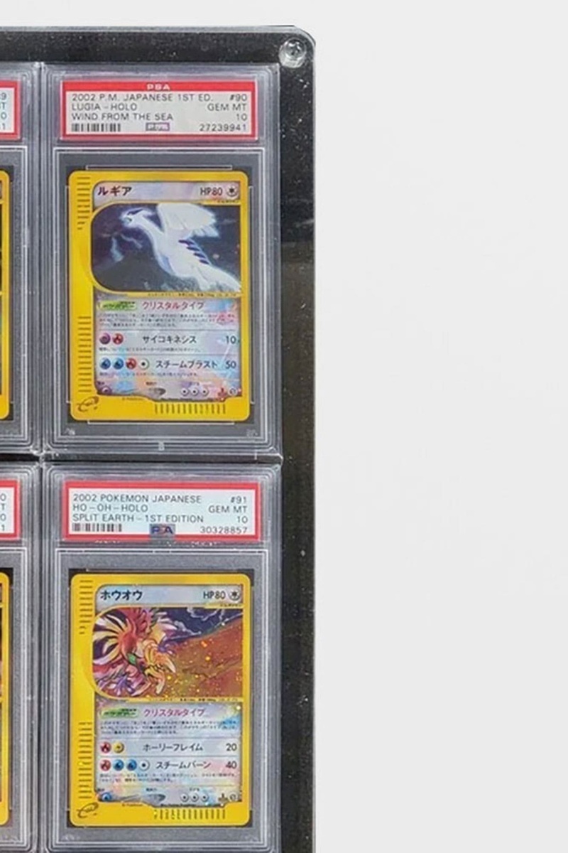 2002 Pokémon JP 1st Ed.Crystal Holo Set: A Timeless Investment | Timeless  Investments