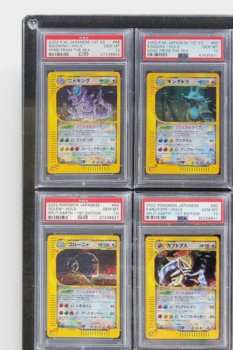 crystal pokemon cards Pokemon TCG: EX Crystal Guardians Fire Red & Leaf Green 3 Pack Blister –  TBC Games main image 1