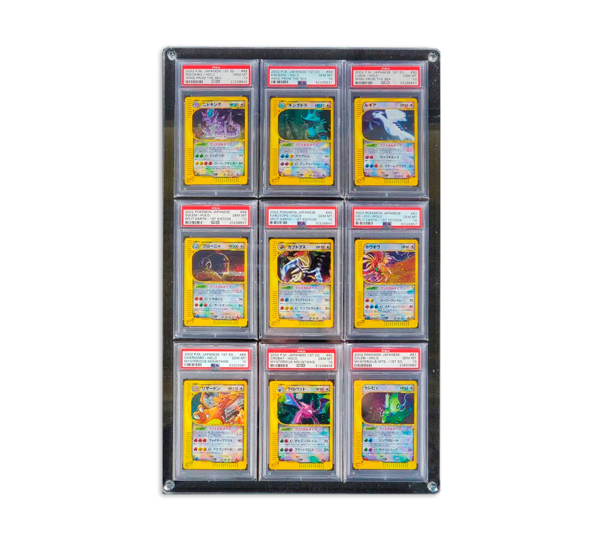 2002 Pokémon JP 1st Ed.Crystal Holo Set Image