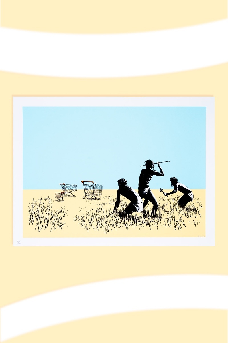 Banksy "Trolley Hunters" - signiert