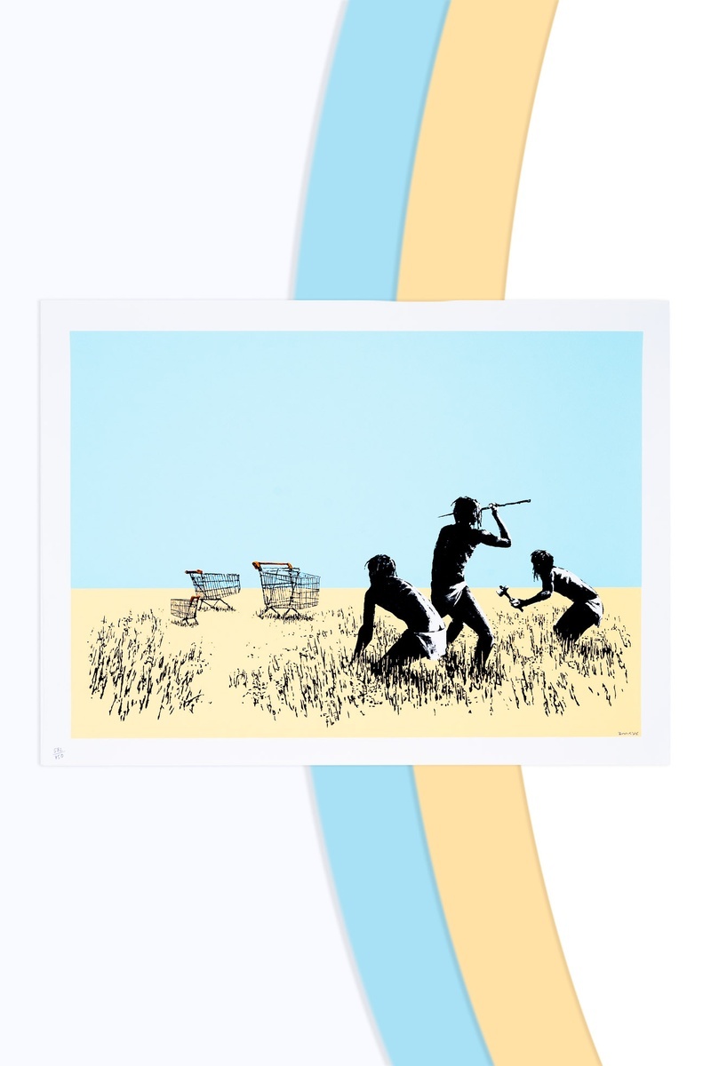 Banksy "Trolley Hunters" - signiert