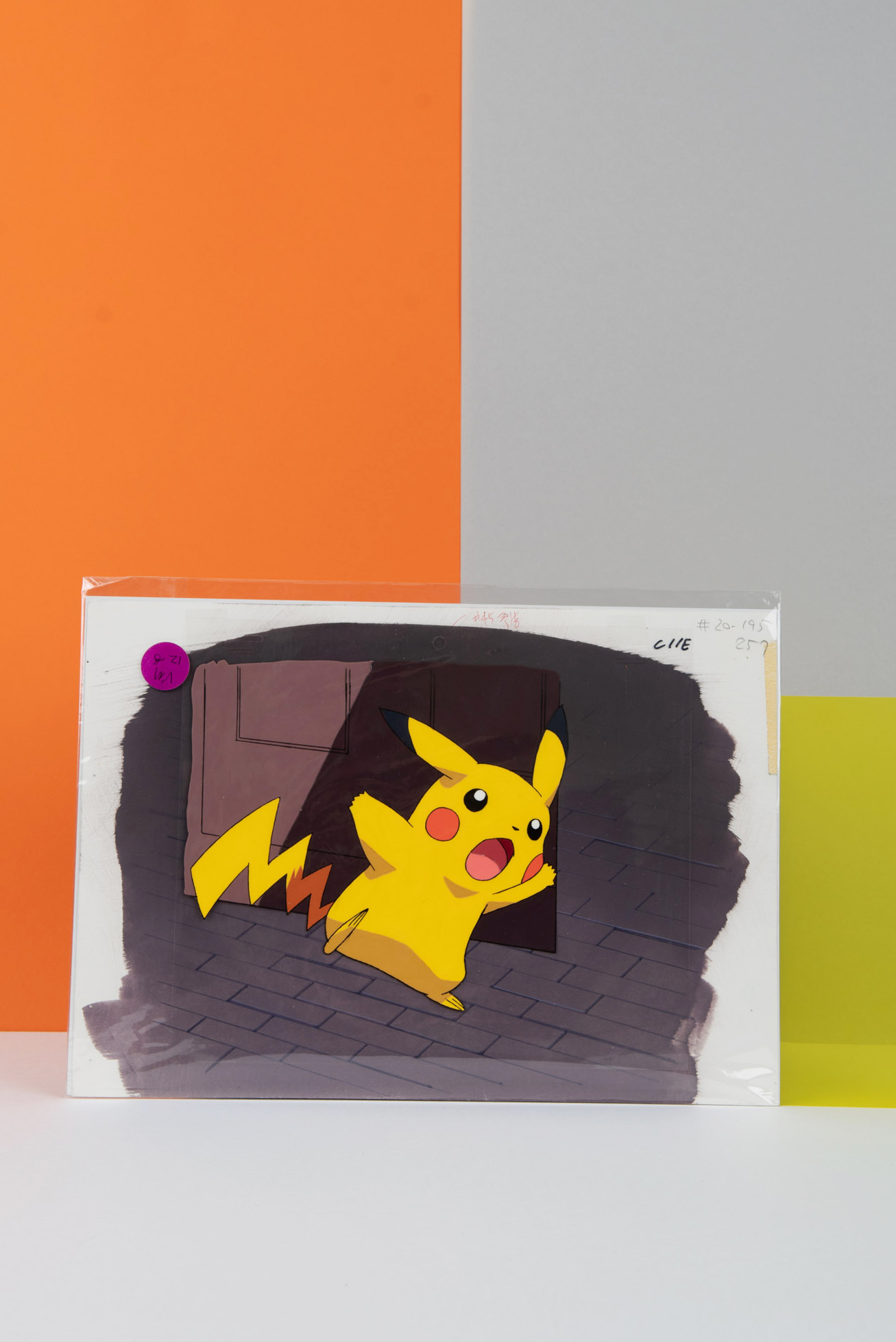 Pikachu Animation Cels aus Serie