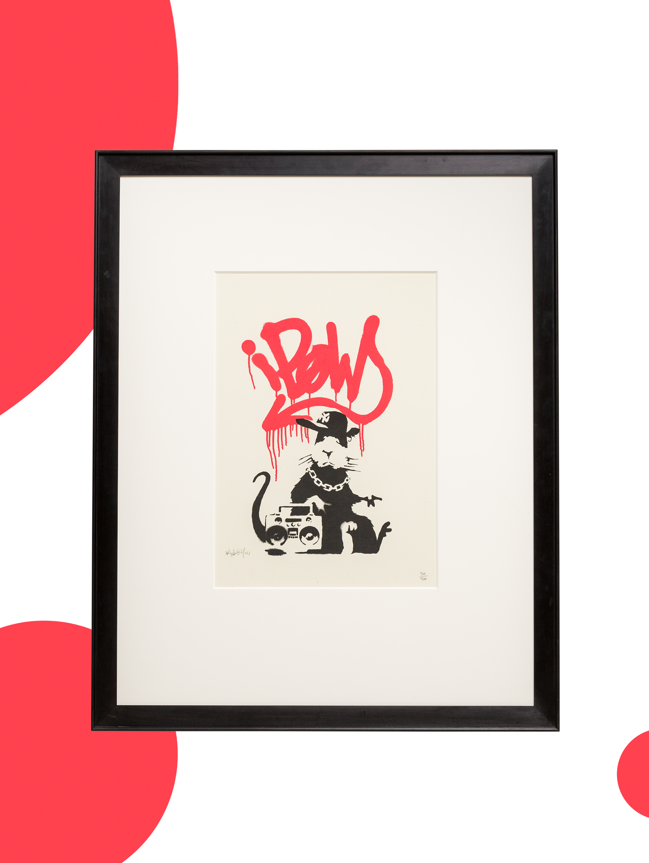 Banksy Gangsta Rat